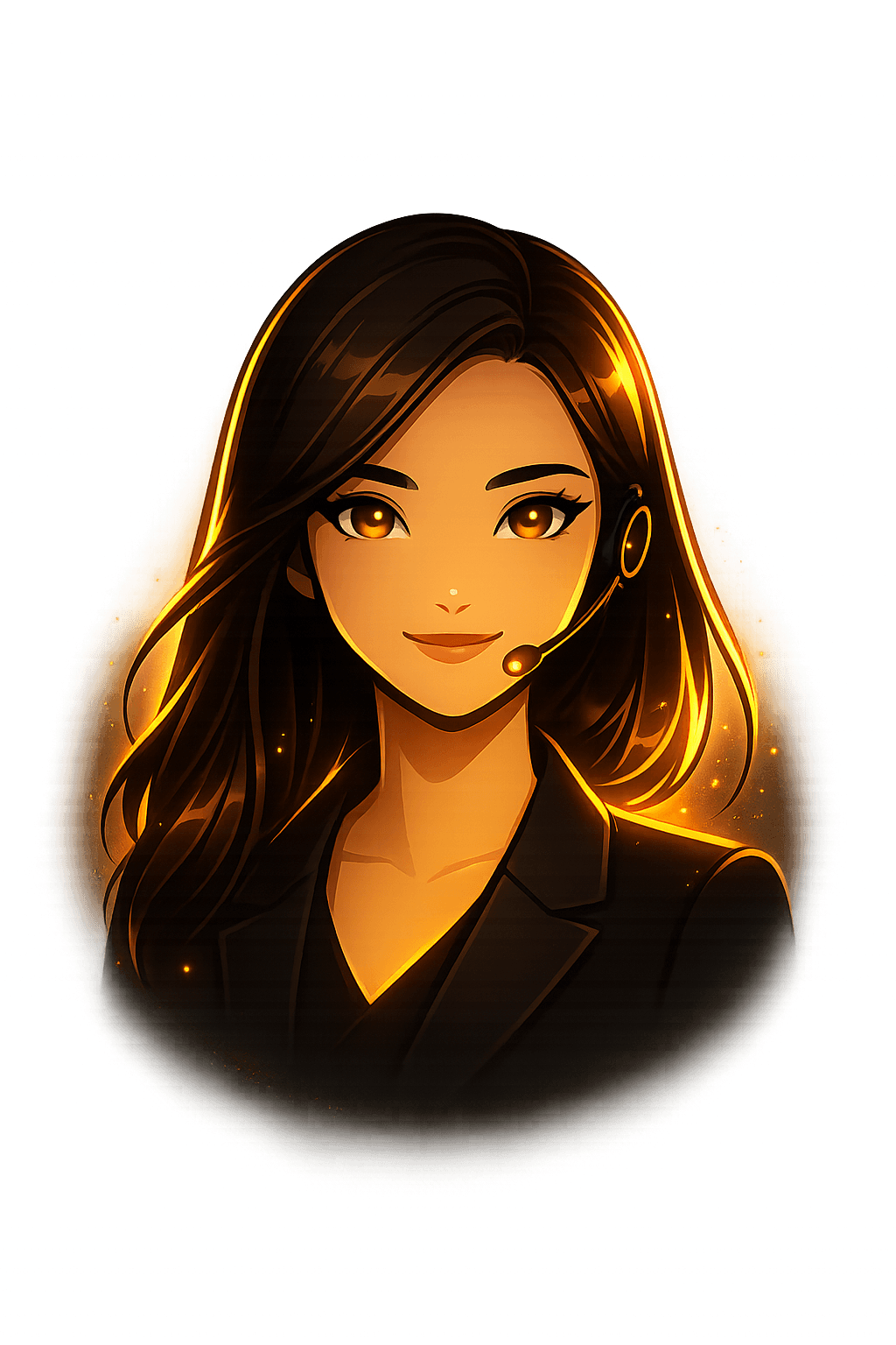 Ember, Sunforge Digital's AI receptionist persona